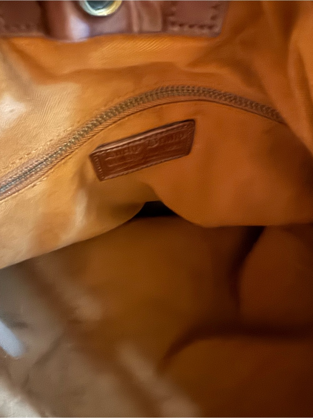 Lucky Brand Canvas and Leather Backpack - Picture 9 of 13